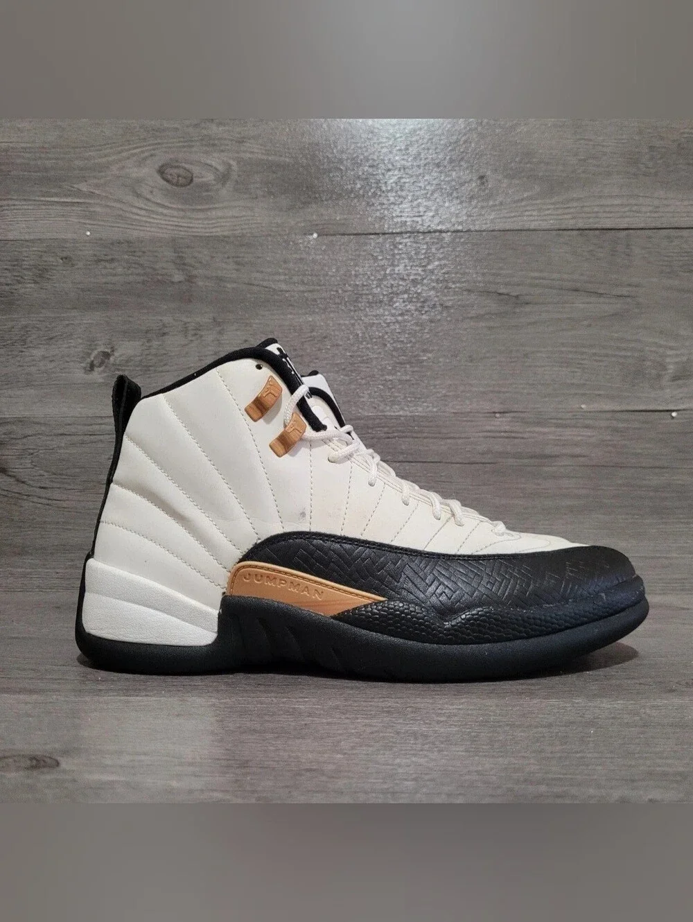 Jordan 12 Retro Chinese New Year Cny Mens Sz 8 Black White Basketball Shoes